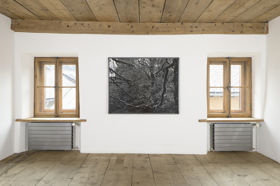 Balthasar Burkhard, Chlönthal, 2003, Gelatin silver print on baryt paper, iron frame, 100 x 125 cm, 1 of 7. Photo: Ralph Feier, Courtesy of the artist and Galerie Tschudi