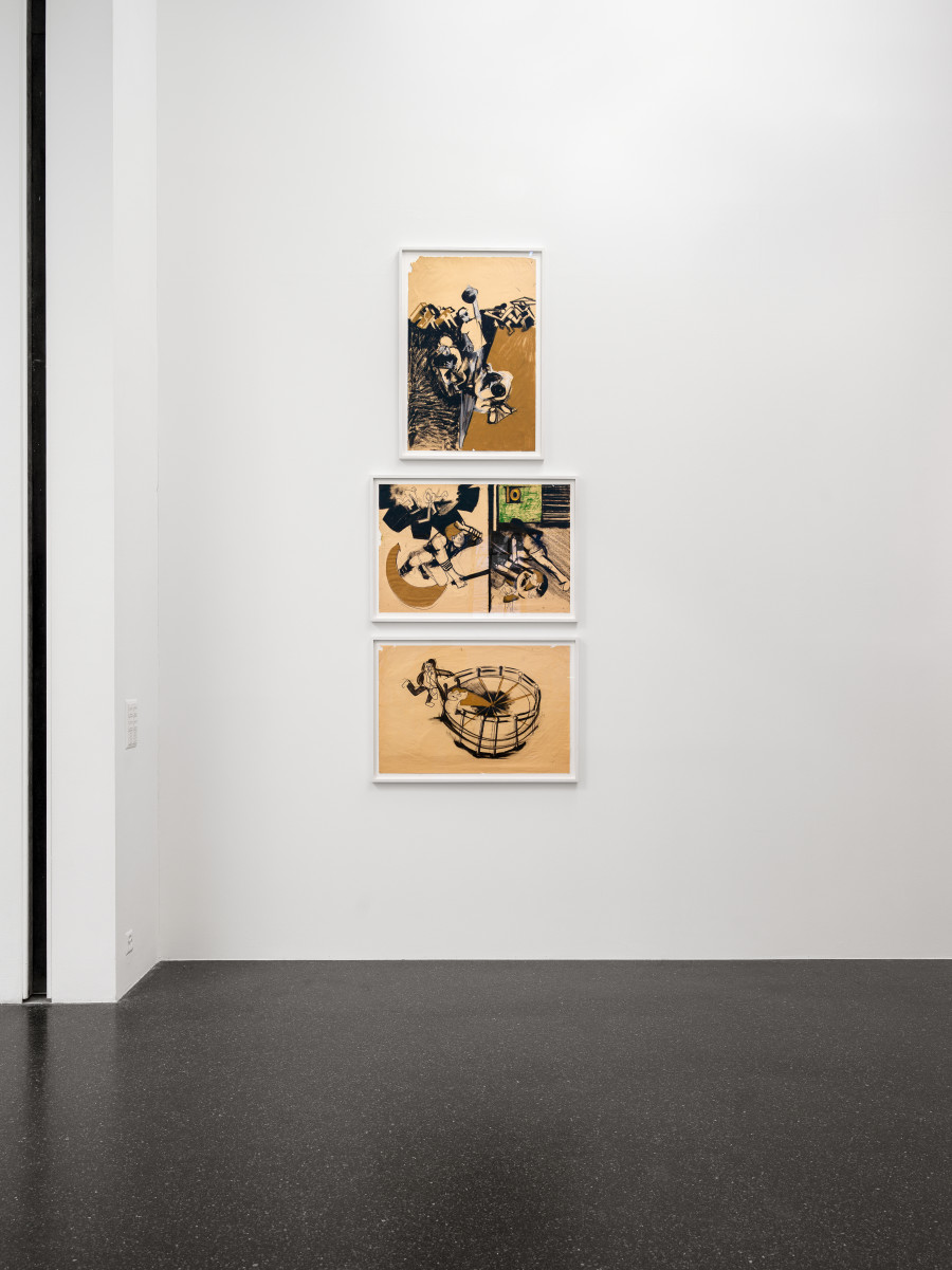 Ericka Beckman: Lucky Charm – Drawings and photographs from the 80’s until today, Exhibition view, 2023, Galerie Francesca Pia, Photo: Cedric Mussano.