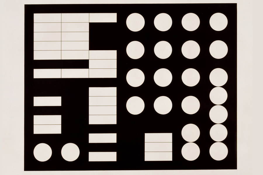 Sophie Taeuber-Arp, Schematische Komposition [Schematic composition], 1930, Collection Museum Haus Konstruktiv