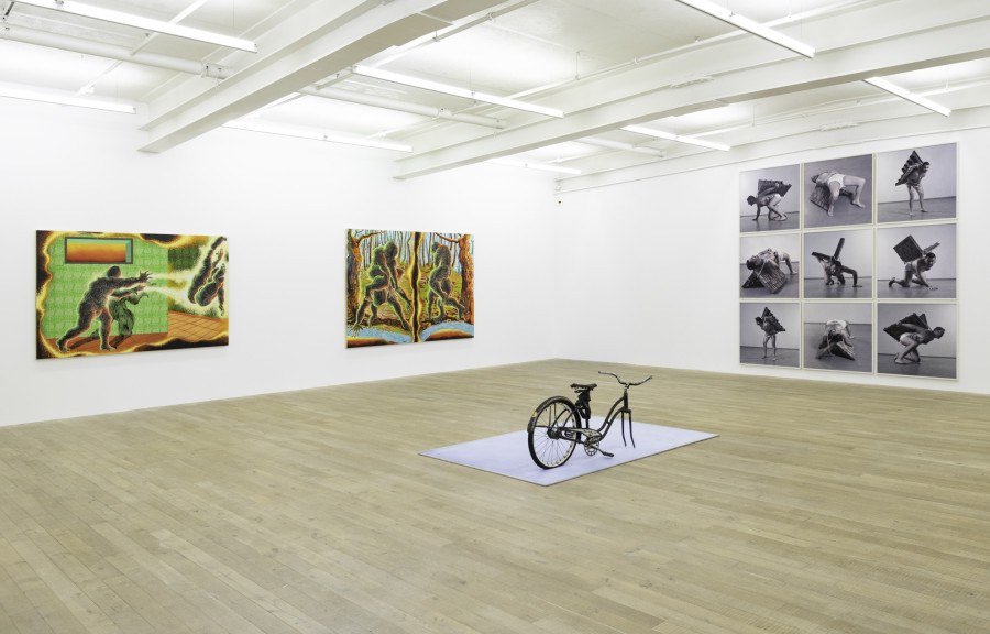 Installation view, Group Show: The Other Side of the Mirror is Home, 2023, Galerie Peter Kilchmann