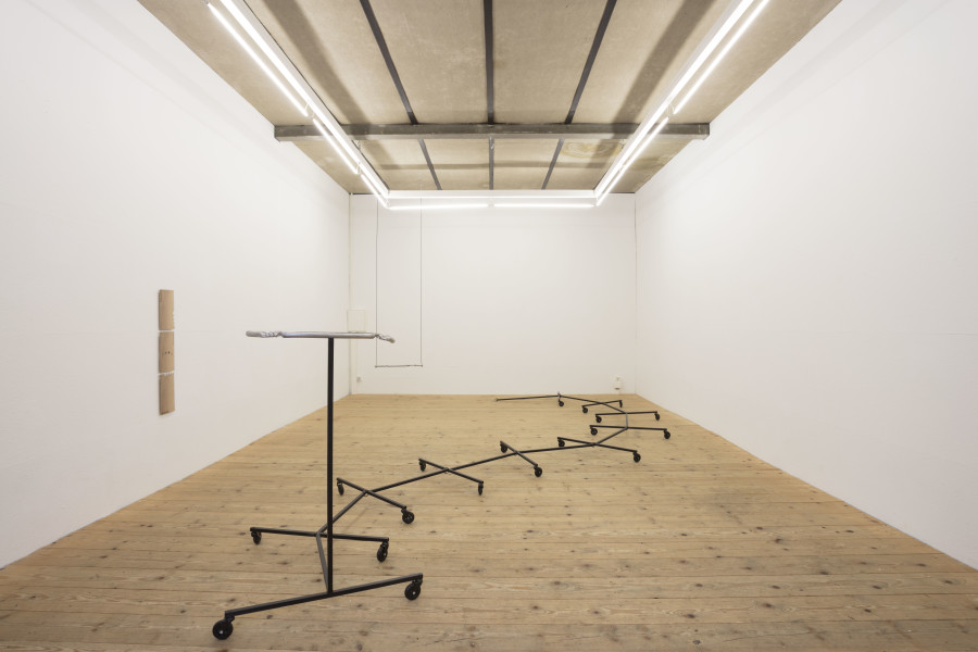 Exhibition view, Kay Yoon – PLAY, TOUCH, GRIP, sic! Elephanthouse, 2021. Photo credit: Andri Stadler