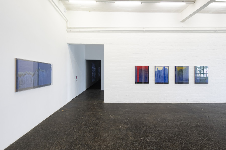 Éric Baudelaire «Death Passed My Way and Stuck This Flower in My Mouth», exhibition view, 2021. Courtesy: the artist. Photo: Kunst Halle Sankt Gallen, Sebastian Schaub.