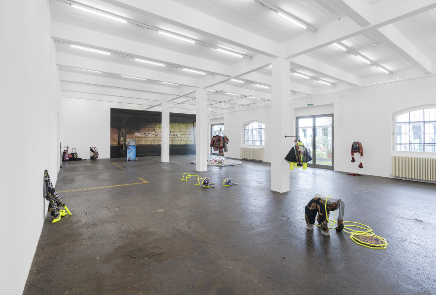 Chalisée Naamani, «Octogone», exhibition view, 2026. Photo: Kunst Halle Sankt Gallen, E. Sommer. Courtesy: the artist and Ciaccia Levi, Paris/Turin.