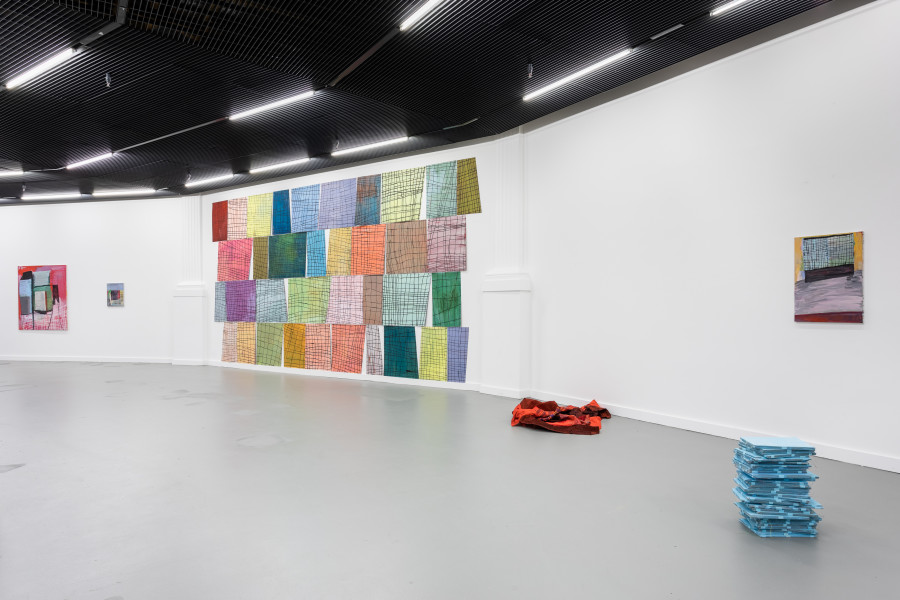 Exhibition view, Anna Margrit Annen, weit, Kunsthalle Luzern, 2022. Fotocredit: Kilian Bannwart