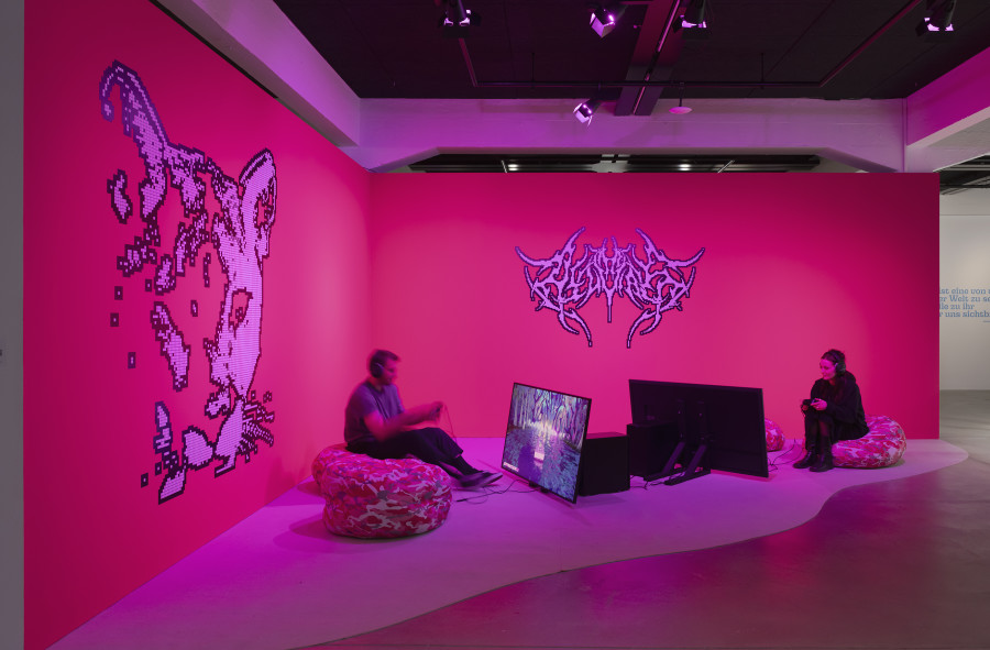 Alice Bucknell, The Alluvials, 2024, «Other Intelligences», 2025, HEK, photo: Franz Wamhof