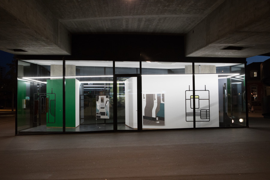 Milly Peck, A Matter of Routine, 2020. Installation view. VITRINE, Basel. Photographer: Nicole Bachmann.