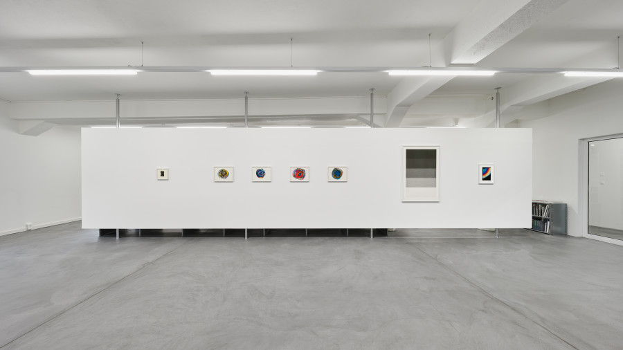 Installation view "Echoes of Imagination", Mai-Thu Perret, Gregor Hildebrandt, Franziska Furter, Dove Allouche; Photo: Bernhard Strauss