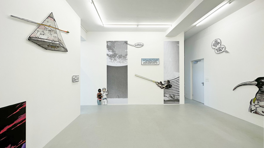 Sebastian Utzni: The Logic of the System, Installation view, 2023, Lullin + Ferrari.