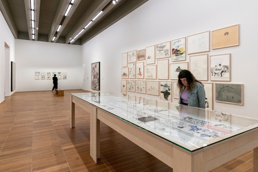 Ausstellungsansicht Kunstmuseum Basel | Neubau. Kara Walker. A Black Hole Is Everything a Star Longs to Be. Foto: Julian Salinas