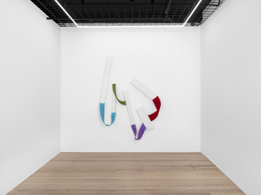 Exhibition view, Henrik Eiben, gap in the clouds, galerie lange + pult, Geneva, 2025. Photo credit: Julien Gremaud