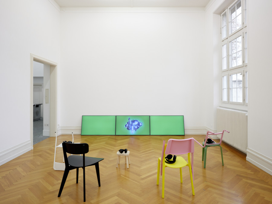 Exhibition view, Cantonale Berne Jura, Kunsthalle Bern, 2021. Photo: David Aebi