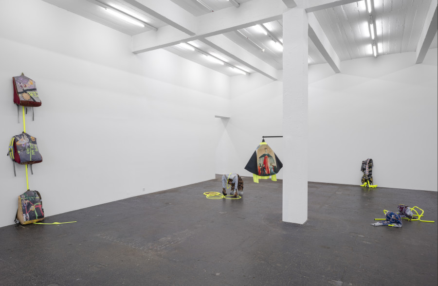 Chalisée Naamani, «Octogone», exhibition view, 2026. Photo: Kunst Halle Sankt Gallen, E. Sommer. Courtesy: the artist and Ciaccia Levi, Paris/Turin.