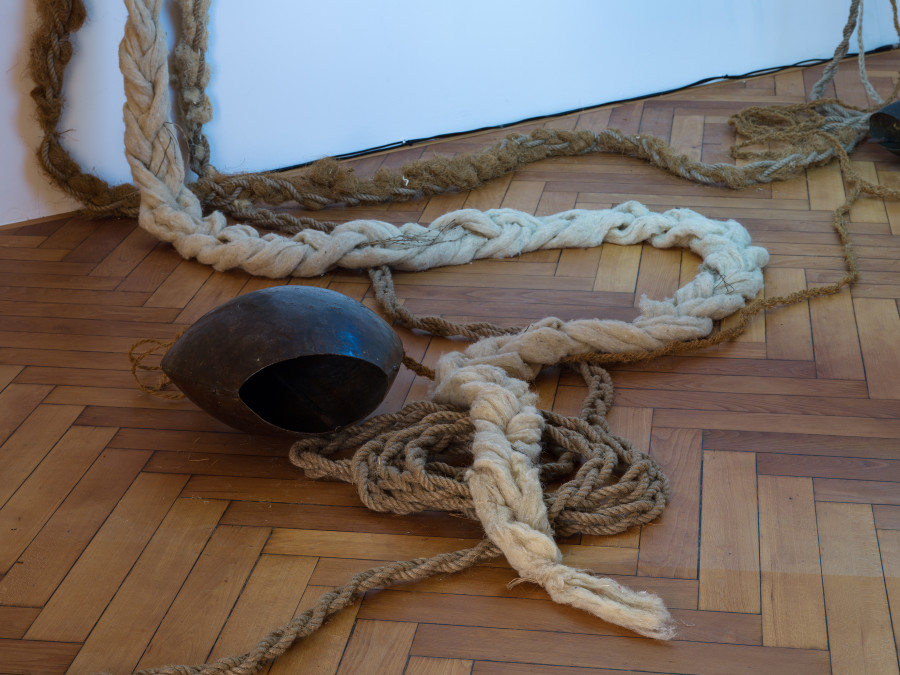 Vanessà Heer, Von Schand und Schuppel, installation view, Stadtgalerie Bern, 2025. Photography: Cedric Mussano. Copyright and courtesy of the artists and Stadtgalerie, Bern