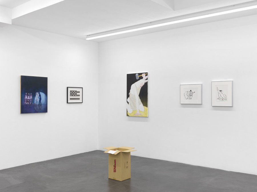 Installation view, Search for Tomorrow, 10 Year Anniversary Show, Bernheim Gallery, Zürich, 2025-2026. Courtesy of the Artists and Bernheim Gallery, Zurich. Credit Photo: Annik Wetter