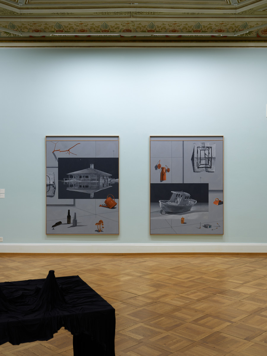 Exhibition view, Aeschlimann Corti-Scholarship 2023, Kunstmuseum Thun, 2023. Photo credit: David Aebi