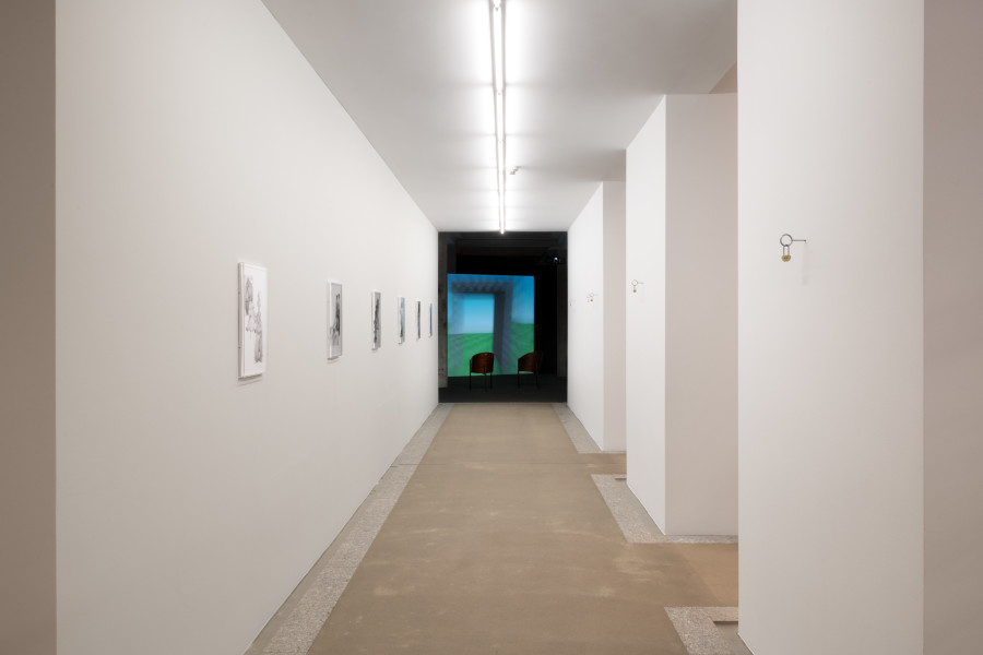 Jiajia Zhang, You Left Something Behind, installation view, Kunstmuseum St. Gallen, Photo: Sebastian Stadler