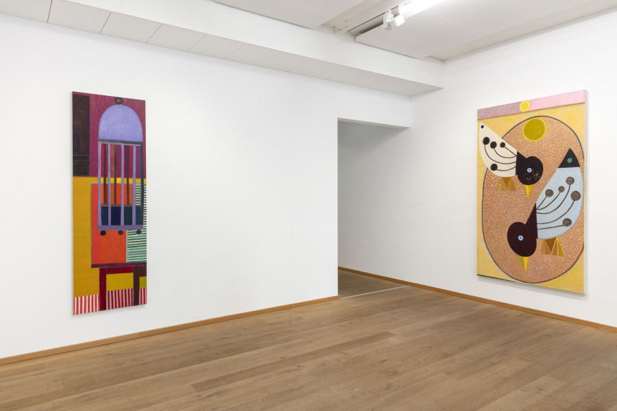 Austin Eddy: IN THE OFF-HOURS, Installation view, 2023, Livie Gallery, Photo: Esther Mathis.