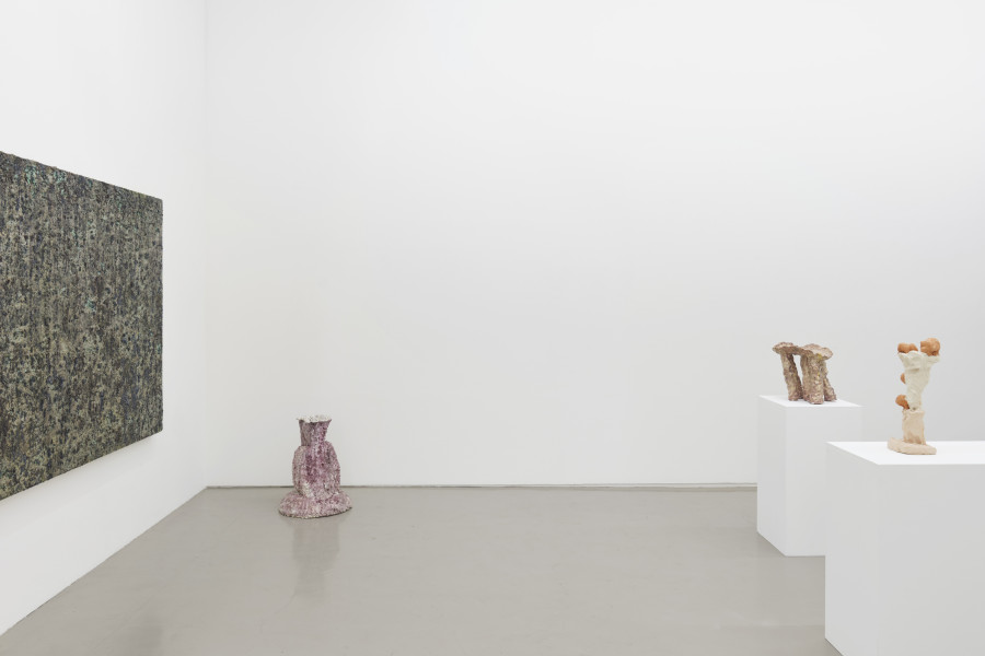 Exhibition view, Heinz Breloh, Skulpturen, Galerie Mark Müller, 2022.