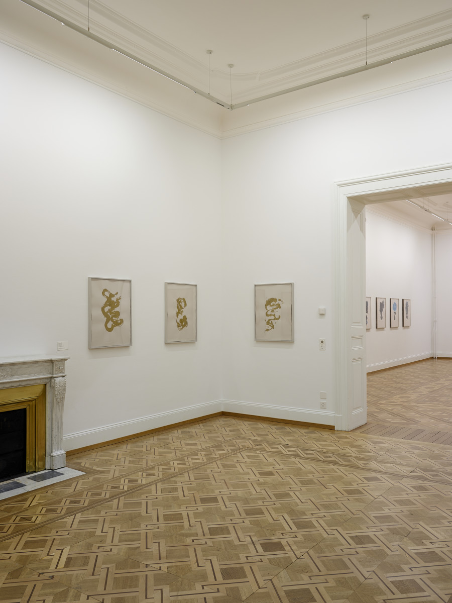 Exhibition view, Lorna Simpson, HAZE, Kunstmuseum Thun, 2022. Photo: David Aebi. © Lorna Simpson. Courtesy the artist and Hauser Wirth.