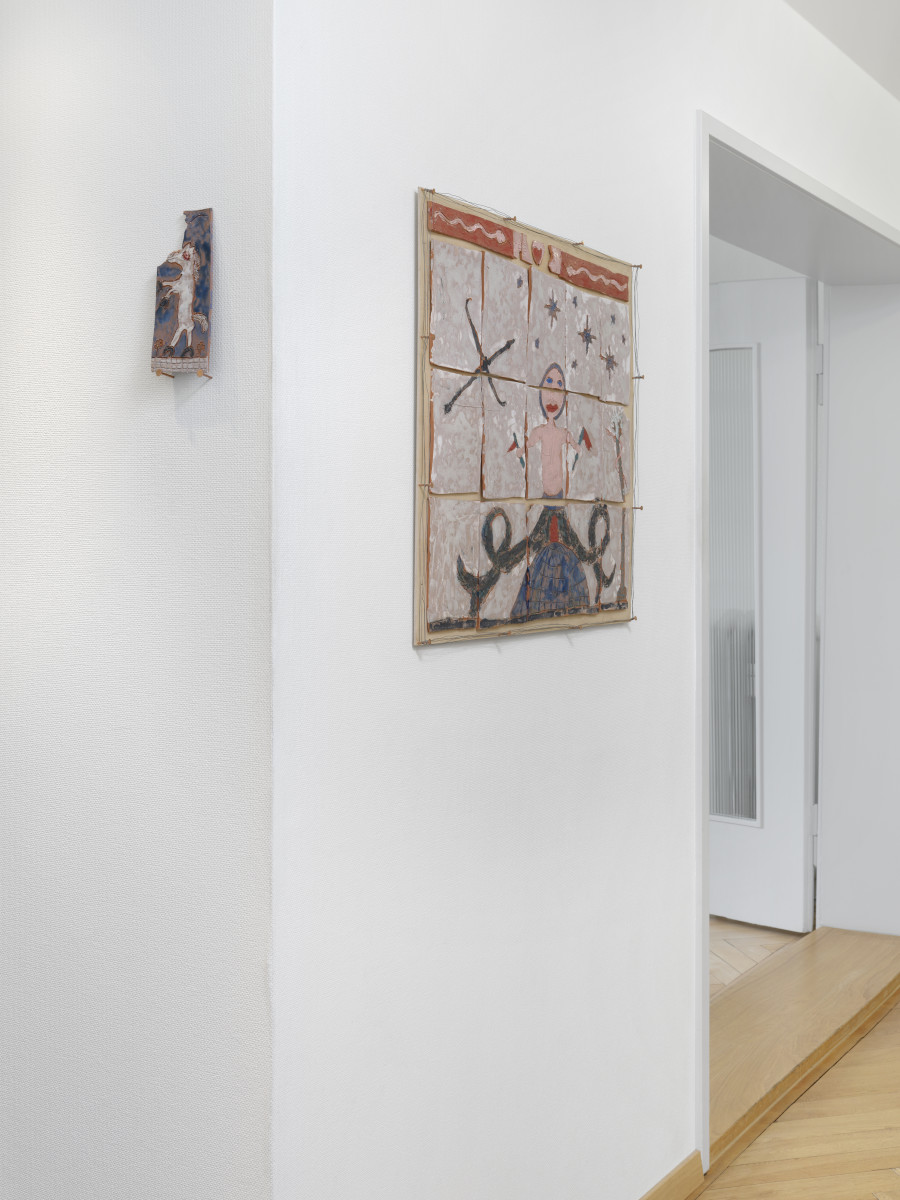 Installation view, Why do I keep thinking?, BELETAGE Art Space, 2024. Photo credit: Annik Wetter. The exhibition is kindly supported by Pro Helvetia - Swiss Art Council