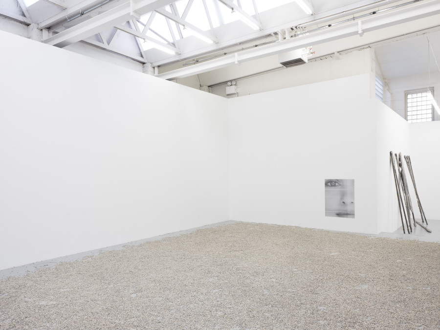 Window Grey, Pierre-Olivier Arnaud, Mio Chareteau, David Knuckey, exhibition view, 2023 Photo: Sebastian Verdon.