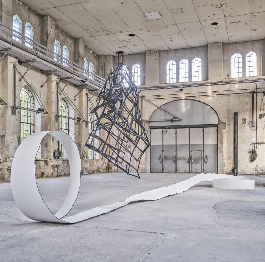 Kunstraum Dornbirn, Monika Sosnowska, 'Fatigue', 2022, Installationsansicht, Foto Günter Richard Wett, Courtesy der Künstlerin / Foksal Gallery Foundation Warschau / Museum of Modern Art, Warschau, / Hauser & Wirth