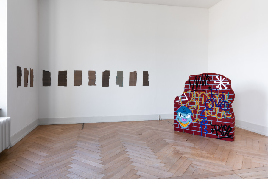 Regionale 23 – Mnemosyne, installation view: Wenzel Maria Binder and Claudia Gutiérrez Marfull, Kunsthalle Palazzo 2022, Photo: Jennifer Merlyn Scherler