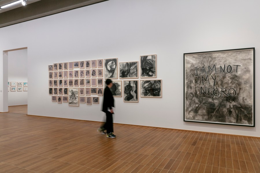 Ausstellungsansicht Kunstmuseum Basel | Neubau. Kara Walker. A Black Hole Is Everything a Star Longs to Be. Foto: Julian Salinas