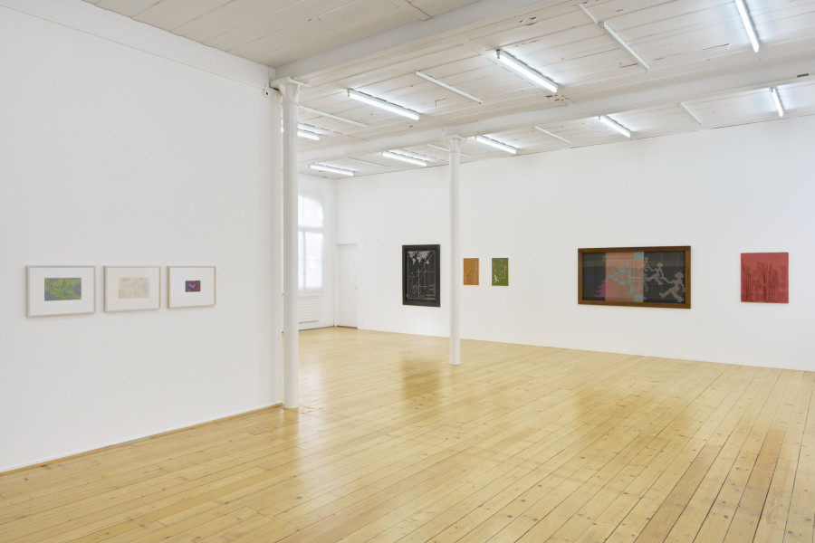 Exhibition view, Charlotte Johannesson, Save as art?, Kunsthalle Friart Fribourg, 2023. Photo : Guillaume Python. Courtesy of the artist and Kunsthalle Friart Fribourg