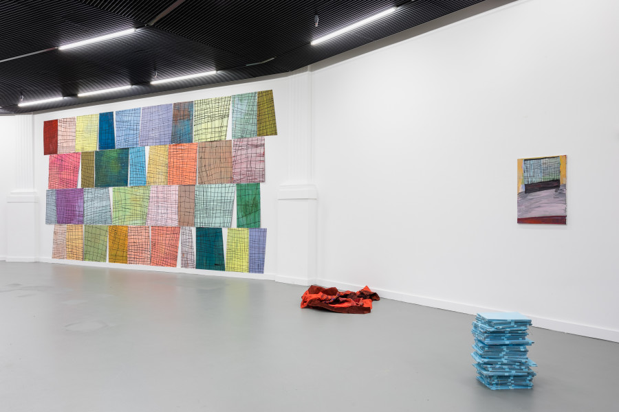 Exhibition view, Anna Margrit Annen, weit, Kunsthalle Luzern, 2022. Fotocredit: Kilian Bannwart