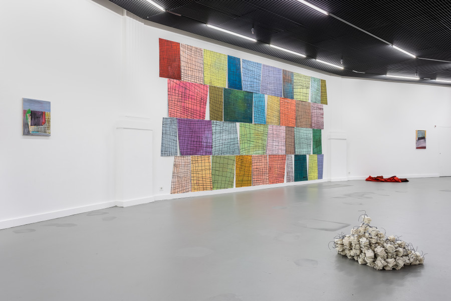 Exhibition view, Anna Margrit Annen, weit, Kunsthalle Luzern, 2022. Fotocredit: Kilian Bannwart