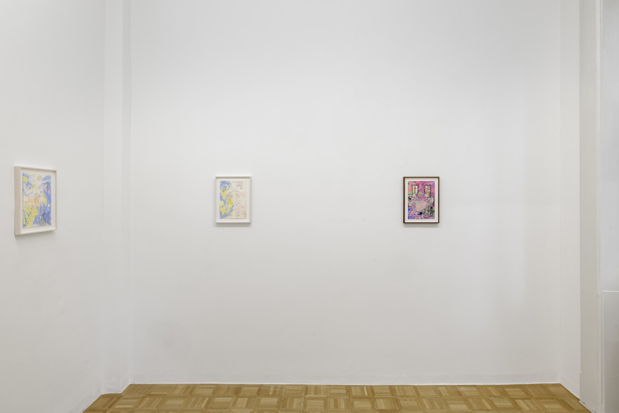 Exhibition view, Cosima zu Knyphausen, Homo Hobby, Galerie Oskar Weiss, Zürich, 2025. Photo credit: Gina Folly