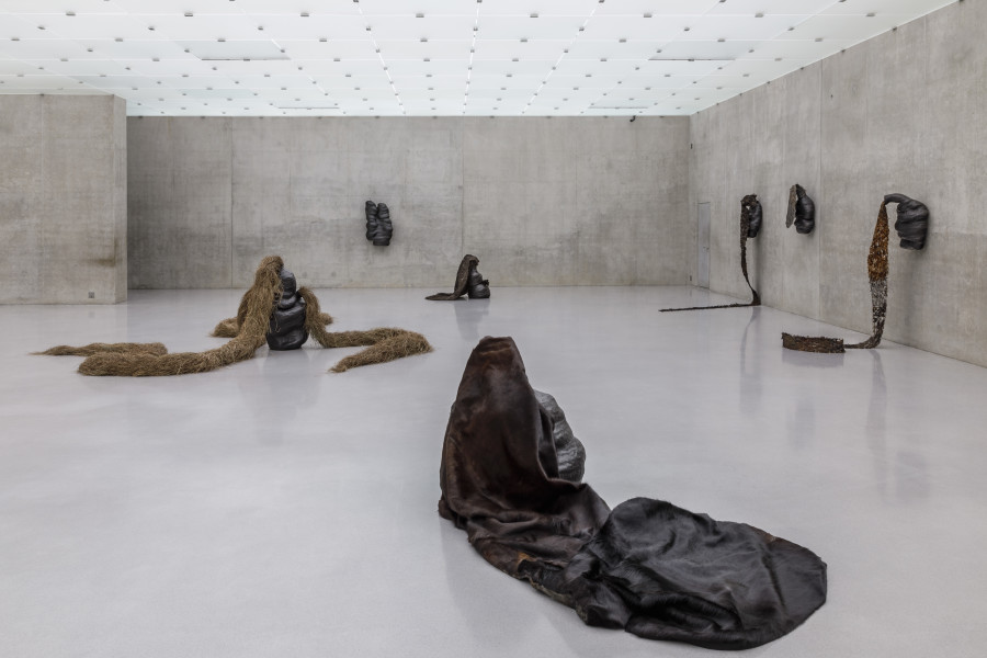 Solange Pessoa, Installation view second floor Kunsthaus Bregenz, 2023. Photo: Markus Tretter. Courtesy of the artist, Mendes Wood DM. © Solange Pessoa, Kunsthaus Bregenz