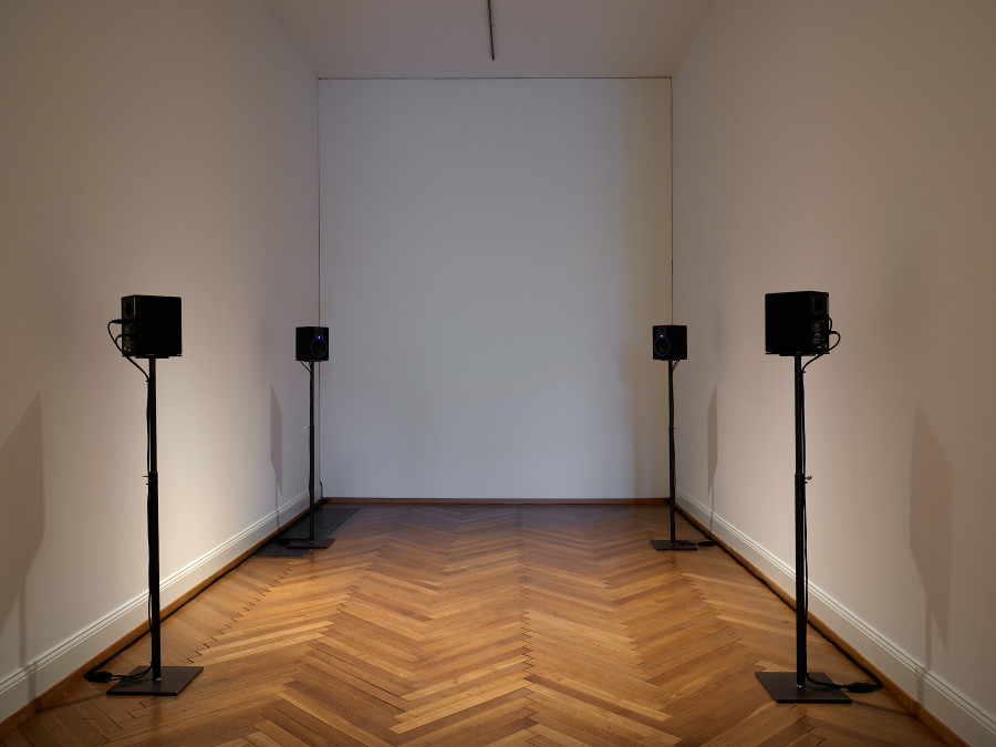 Exhibition view, Aeschlimann Corti-Scholarship 2023, Kunstmuseum Thun, 2023. Photo credit: David Aebi