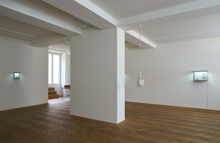 Installation shots of "Still Life" with works by Victor Seaward, exhibited at Galerie Fabian Lang, Zurich, (13.04.2022-06.08.2022). Credit: Courtesy of the artist and Galerie Fabian Lang. Copyright: © Fabian Lang Photos: Nicolas Duc