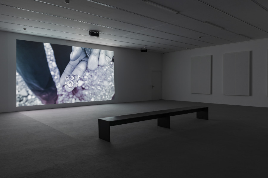 Installation view ‘Tender Point Ruin – Sophia Al-Maria, Luma Westbau, Zurich, 2022. Photos: Nelly Rodriguez