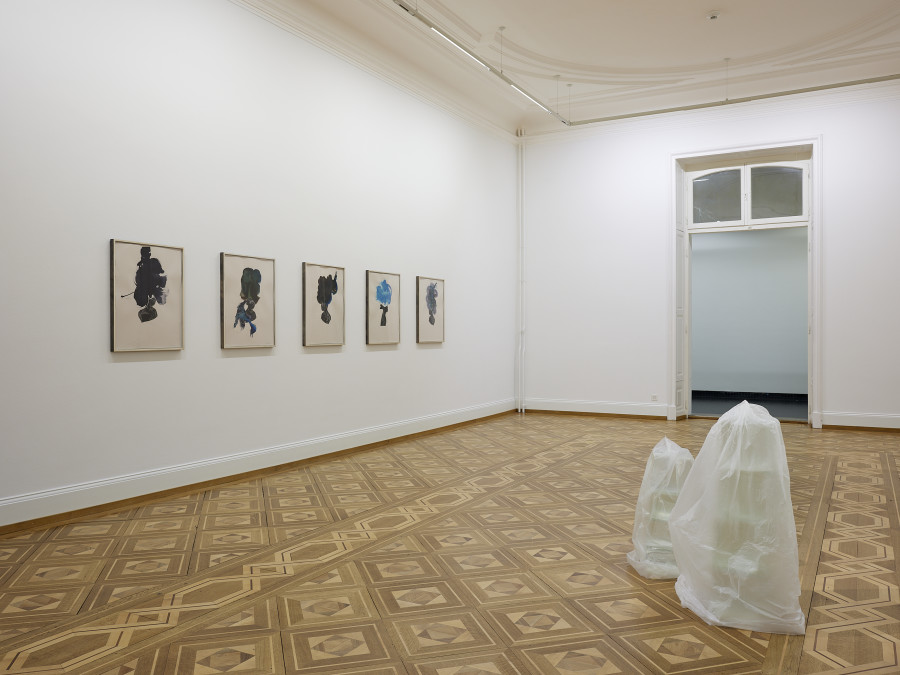 Exhibition view, Lorna Simpson, HAZE, Kunstmuseum Thun, 2022. Photo: David Aebi. © Lorna Simpson. Courtesy the artist and Hauser Wirth.