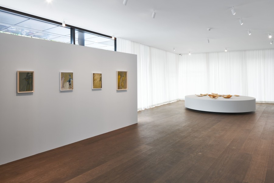 Installation view, ‘EVA HESSE. Forms & Figures,’ Hauser & Wirth Zurich, Bahnhofstrasse 1, until 19 November 2022 © The Estate of Eva Hesse. Courtesy Hauser & Wirth. Photo: Jon Etter