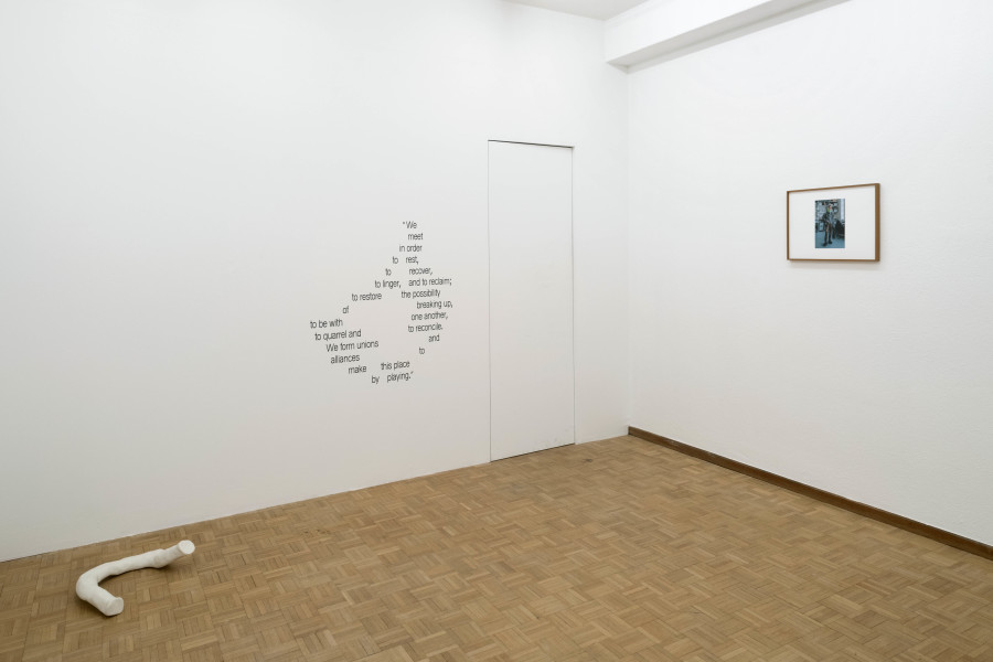 In Between Folds, installation view, 2021, Sentiment, Zürich