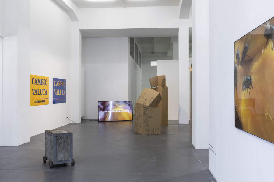 Exhibition view, Ilona Stutz, von Welt, Barbara Seiler, 2023. Photo credit: Michal Florence Schorro