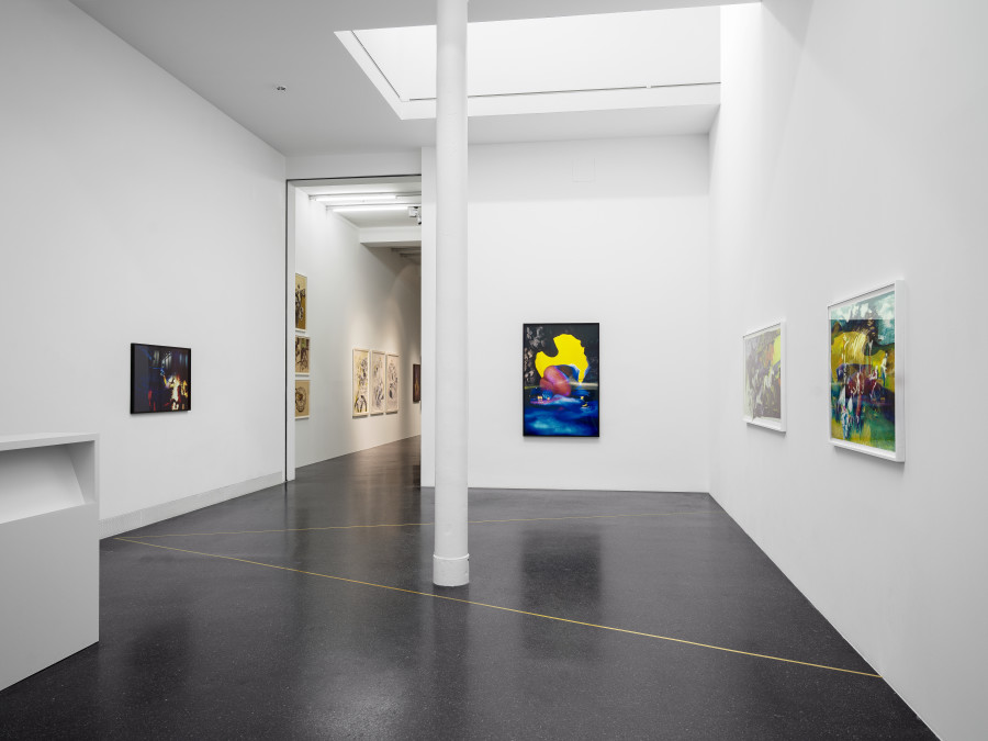 Ericka Beckman: Lucky Charm – Drawings and photographs from the 80’s until today, Exhibition view, 2023, Galerie Francesca Pia, Photo: Cedric Mussano.