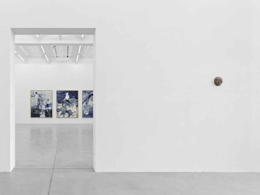 Installation view, Tobias Pils, Happy Days, Galerie Eva Presenhuber, Zurich, Maag Areal, 2024. © Tobias Pils. Courtesy the artist and Galerie Eva Presenhuber, Zurich / Vienna. Photo: Stefan Altenburger Photography, Zürich