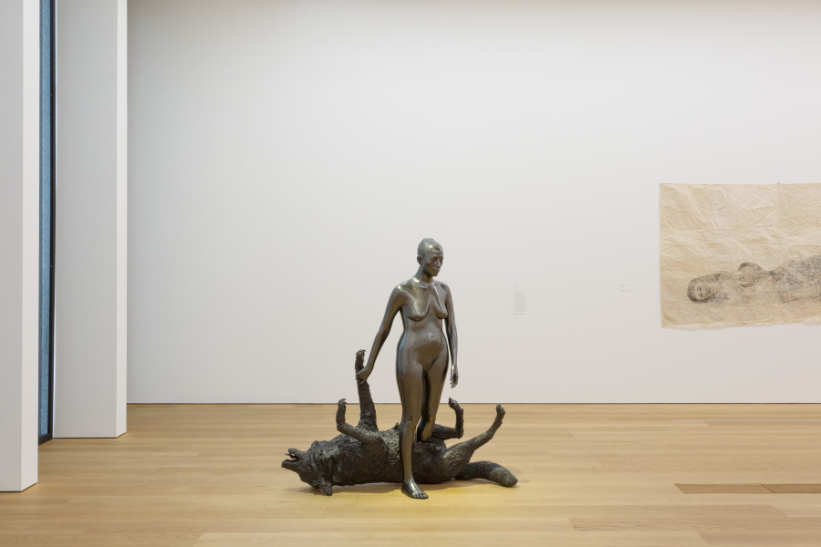 Exhibition view, Kiki Smith. Hearing You with My Eyes. © MCBA © Kiki Smith © Étienne Malapert.