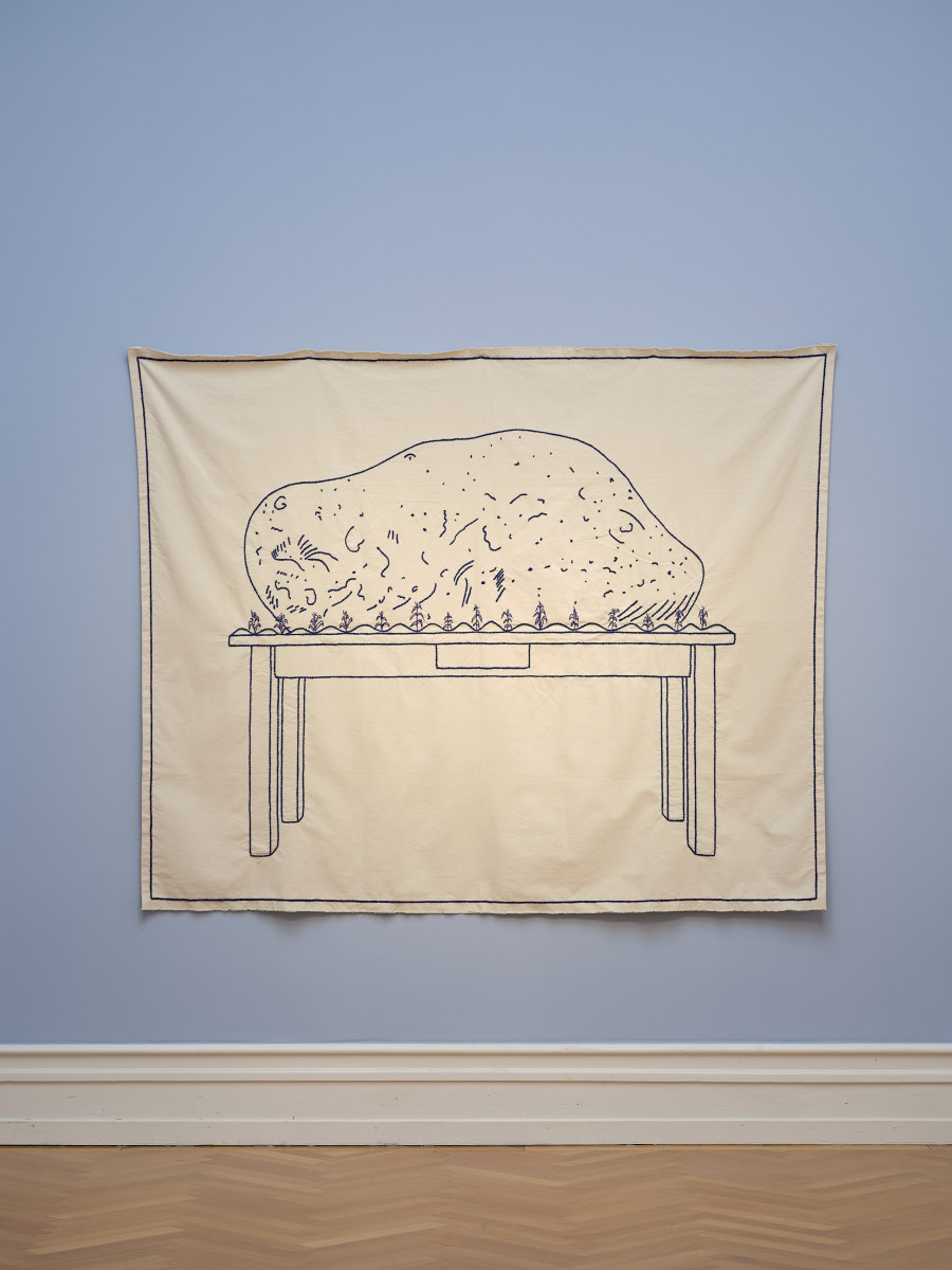 Edgar Calel, exhibition views, Kunsthalle Bern, 2026. Photo: David Aebi.