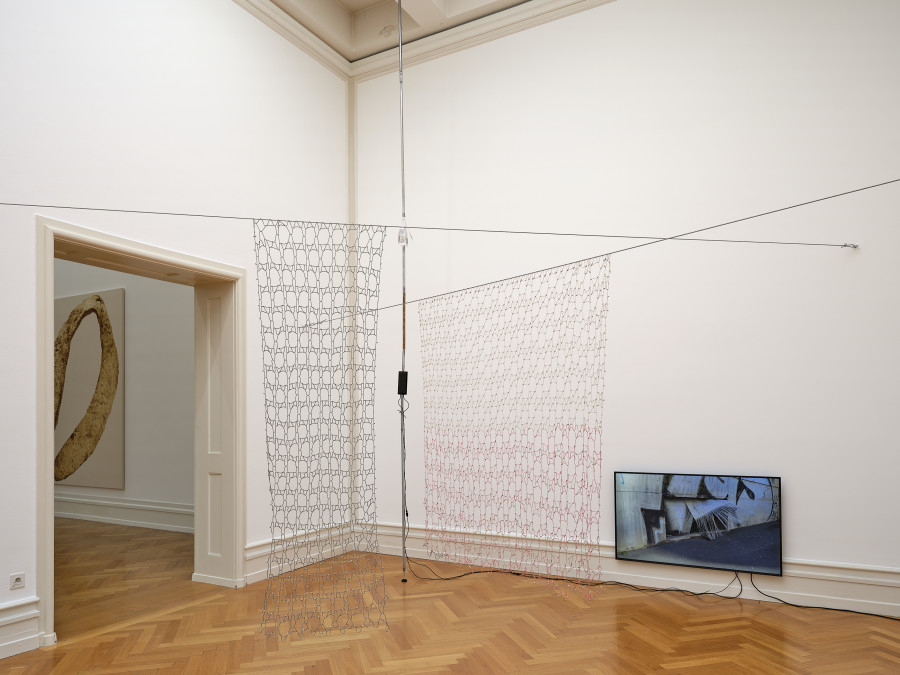 Exhibition view, Aeschlimann Corti- Scholarship, Kunsthalle Bern, 2024. Photo: David Aebi