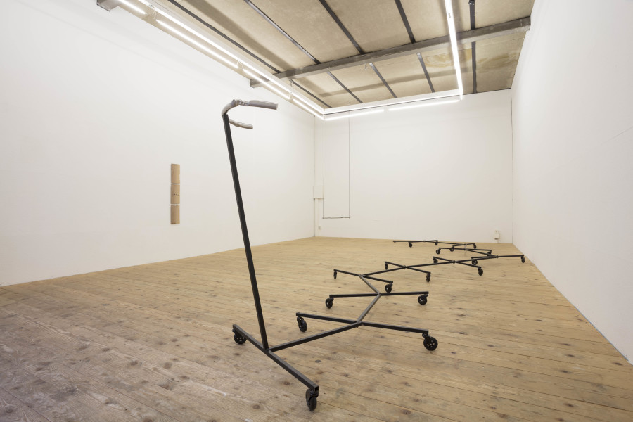 Exhibition view, Kay Yoon – PLAY, TOUCH, GRIP, sic! Elephanthouse, 2021. Photo credit: Andri Stadler