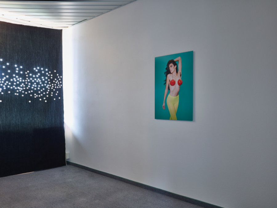 Installation view, consolidation, a group show at flatmarkus, flatmarkus, 2023-2024.