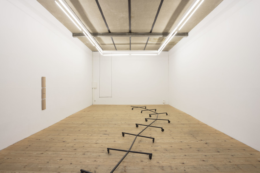 Exhibition view, Kay Yoon – PLAY, TOUCH, GRIP, sic! Elephanthouse, 2021. Photo credit: Andri Stadler