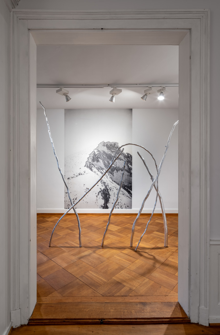Exhibition view, Manuela Morales Délano, Nachbarn, Kendra Jayne Patrick, Bern, 2025.