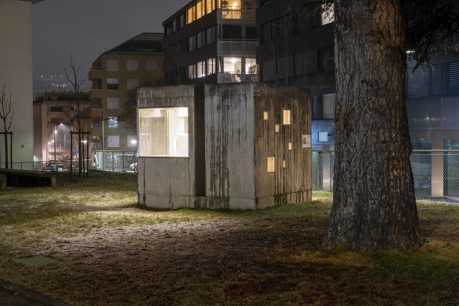 Exhibition view, Ilona Ruegg, Liminal, Lemme, 2022. Photo credit: Romain Iannone, Sion.